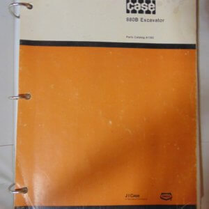 Case 880B Excavator Parts Manual