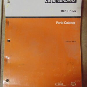 Case Vibromax 102 Roller Parts Manual