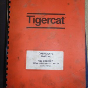 Tigercat 620 Skidder Operator Manual