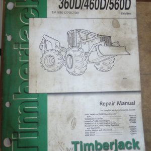 Timberjack 360D/460D/560D Skidder Repair Manual