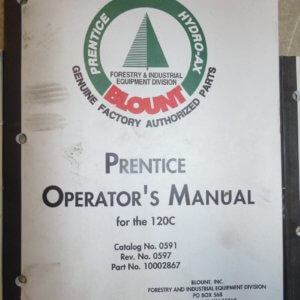 Prentice 120C Operator Manual