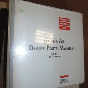 Prentice 412E Tractor Parts Manual