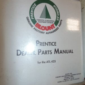 Prentice ATL 425 Parts Manual