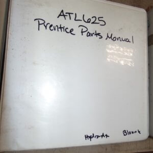 Prentice ATL 625 Parts Manual