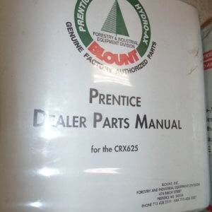 Prentice CRX625 Parts Manual
