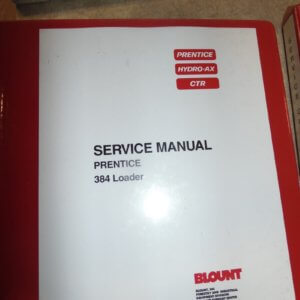 Prentice 384 Loader Service Manual
