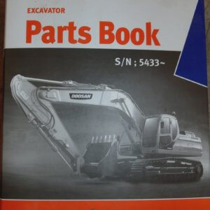 Doosan DX225LC Excavator Parts Manual
