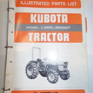 Kubota L305, 305DT Tractor Parts Manual