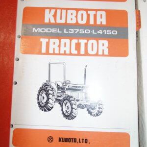 Kubota L3750, L4150 Tractor Parts Manual
