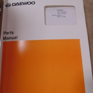 Daewoo S220LL Parts Manual
