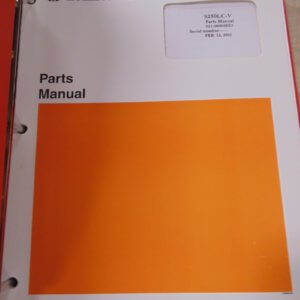 Daewoo S250C-V Parts Manual