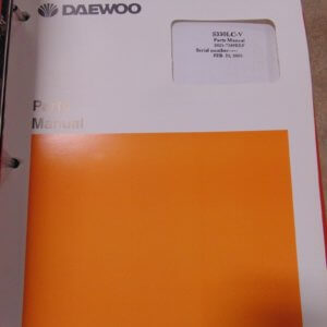 S330LC-V Parts Manual