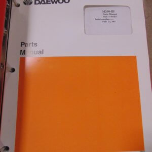 Daewoo M200-III Parts Manual