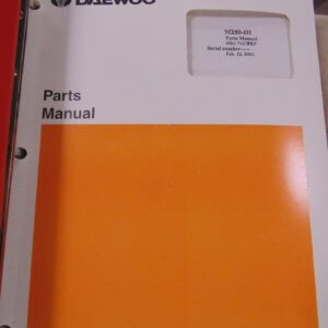 Daewoo M250-III Parts Manual