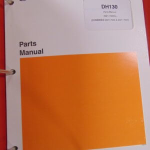 Daewoo 130 Combine 2021-7026 & 2021-7027 Parts Manual