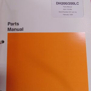 Daewoo DH200/200LC Parts Manual