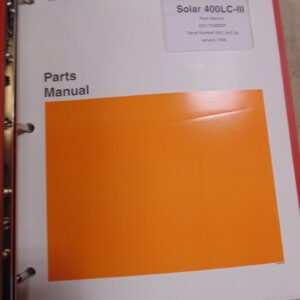 Daewoo Solar 400LC-III Parts Manual