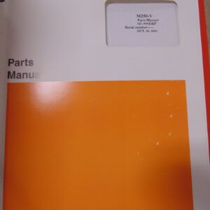 Daewoo M250-V Parts Manual