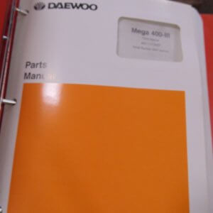 Daewoo Mega 400-III Wheel Loader Parts Manual