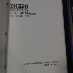 Daewoo DH320 Excavator Parts Manual