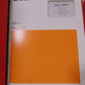 Daewoo Solar 130W-V Shop Manual