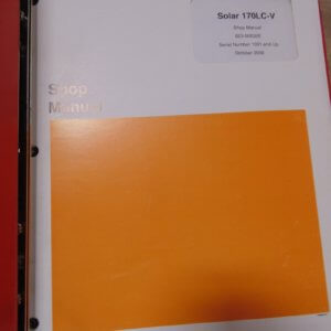 Daewoo Solar 170LC-V Shop Manual