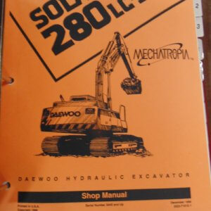 Daewoo Solar 280LC-III Shop Manual