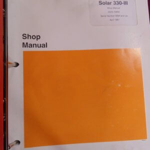 Daewoo Solar 330-III Shop Manual