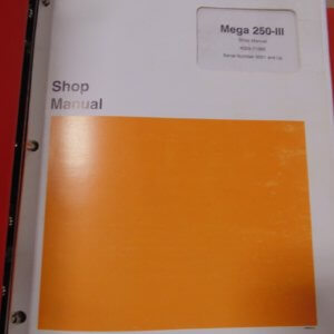 Daewoo Mega 250-III Wheel Loader Shop Manual