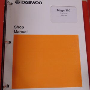 Daewoo Mega 300 Wheel Loader Shop Manual