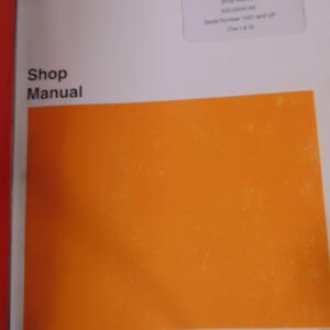 Daewoo Mega 300-V Wheel Loader Shop Manual