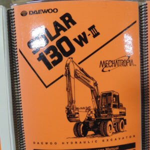 Daewoo Solar 130W-III Operator and Maintenance Manual