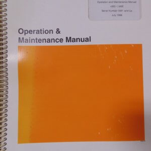 Daewoo Mega 400-III Plus Excavator Operator and Maintenance Manual