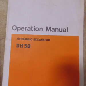 Daewoo DH50 Hydraulic Excavator Operator Manual