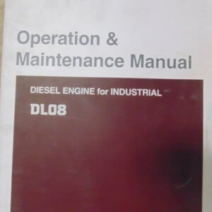 Doosan DL08 Diesel Engine for Industrial Operator and Maintenance Manual