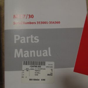 Doosan MT27/30 Articulated Dump Truck Parts Manual