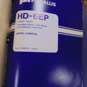 Fiat Allis HD-6Ep Crawler Tractor Parts Manual