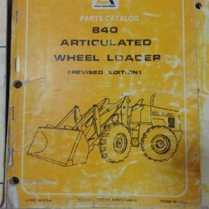 Allis Chalmers 840 Articulated Wheel Loader Parts Manual