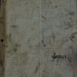 Allis Chalmers Model 6G Crawler Loader Parts Manual