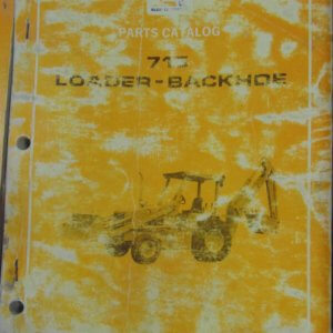 Allis Chalmers 715 Loader Backhoe Parts Manual