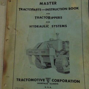 Allis Chalmers Tractoripper & Hydraulic Systems Parts Manual