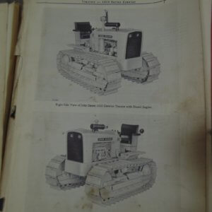 John Deere 1010 Series Crawler Tractor Parts Manual