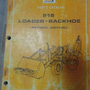 Allis Chalmers 816 Loader Backhoe Parts Manual