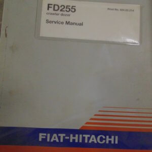 Fiat Hitachi FD255 Crawler Dozer Service Manual