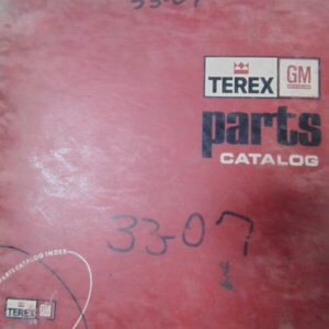 Terex 33-07 Hauler Parts Manual