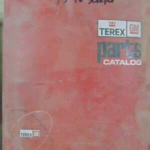 Terex TS-18 Scraper Parts Manual