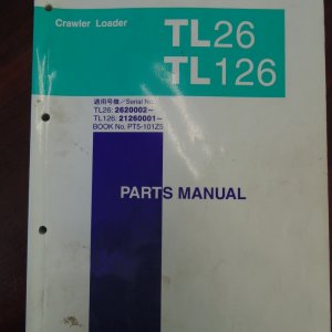Takeuchi TL26, TL126 Crawler Loader Parts Manual