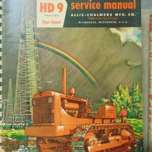 Allis Chalmers Model HD9 Service Manual