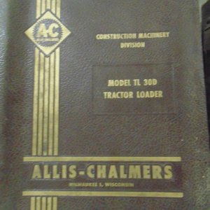 Allis Chalmers Model TL30D Tractor Loader Service Manual