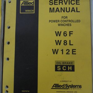 Allied Powers Controlled Winches W6F, W8L, W12E Service Manual